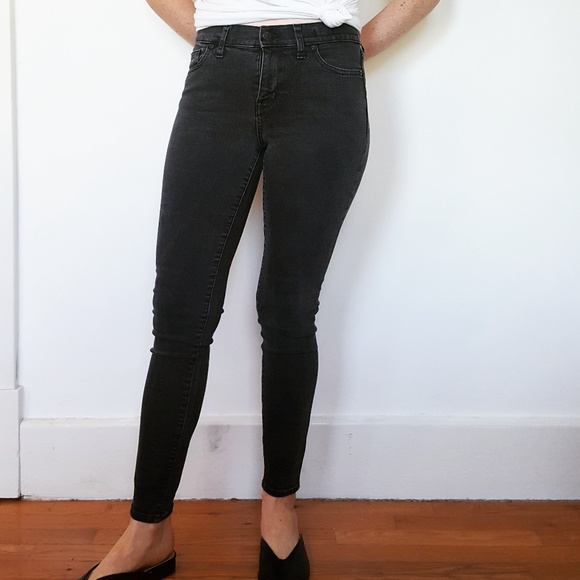 Madewell Skinny Skinny jeans in Black Frost - Picture 6 of 6